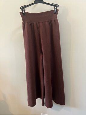 M.A.A.C  of London Bot Cruz Gaucho Nutmeg Pant Wide-Leg Pant Size Small NWT